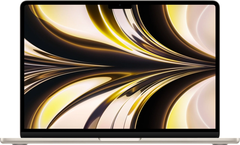 Macbook Air 13" - Apple M2 8-Core - Apple 8-Core GPU - 8GB Ram - SSD 256GB - 2022 - Starlight - Nederlands toetsenbord