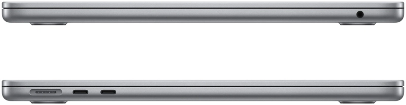 Macbook Air 13" - Apple M2 8-Core - Apple 8-Core GPU - 8GB Ram - SSD 256GB - 2022 - Space Gray - Nederlands toetsenbord
