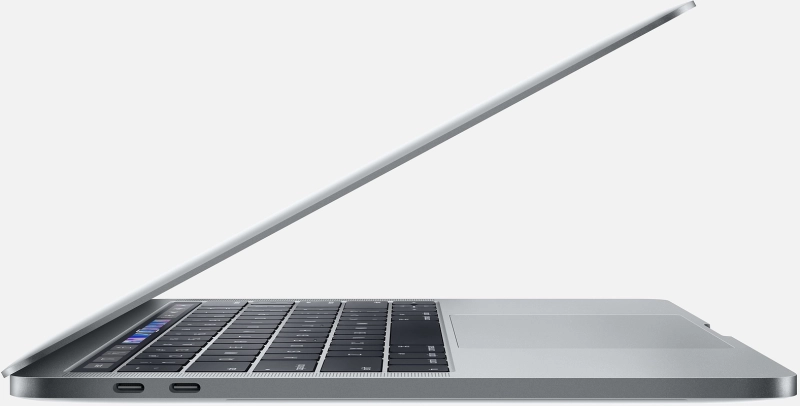 Macbook Pro 13" - Intel  i5 2,3GHz - 16GB Ram - SSD 256GB - 2018 - Space Gray - Toetsenbord Belgisch