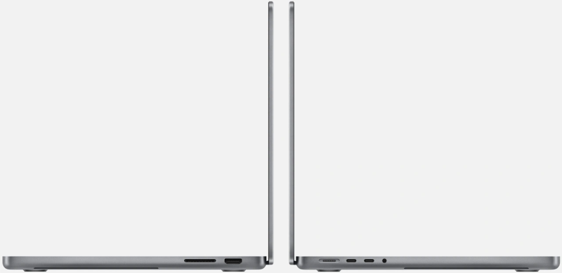 Macbook Pro 14" - Apple M3 8-core - 8GB Ram - SSD 512GB - 2023 - Space Gray - Nederlands toetsenbord