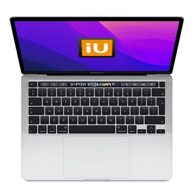 Macbook Pro 13" - Intel i5 1,4GHz - 8GB Ram - SSD 256GB - 2020 - Silver - Belgisch toetsenbord