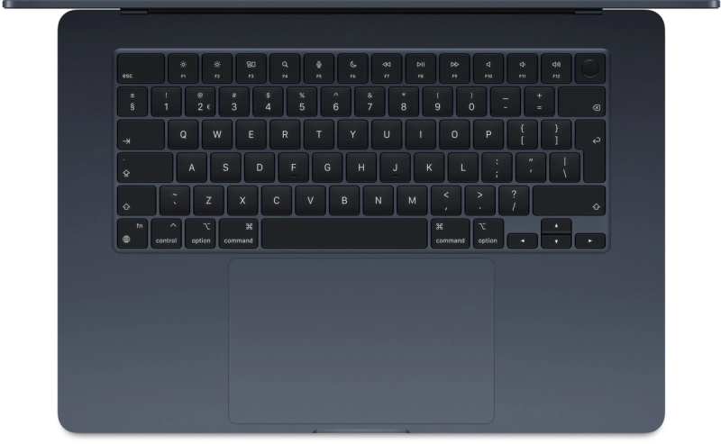 Macbook Air 15" - Apple M2 8-Core - Apple 10-Core GPU - 16GB Ram - SSD 1TB - 2023 - Midnight - Nederlands toetsenbord