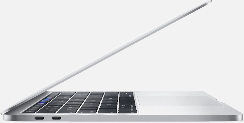 Macbook Pro 13" - Intel i5 1,4GHz - 8GB Ram - SSD 128GB - 2019 - Silver - Nederlands toetsenbord
